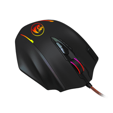 REDRAGON IMPACT 12400DPI MMO Gaming Mouse - Black
