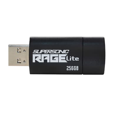 Patriot Rage Lite 256GB USB3.2 Flash Drive - Black