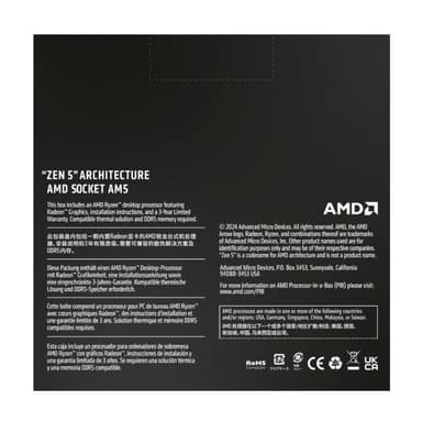 AMD RYZEN 5 9600X 6-Core 3.9GHz AM5 CPU