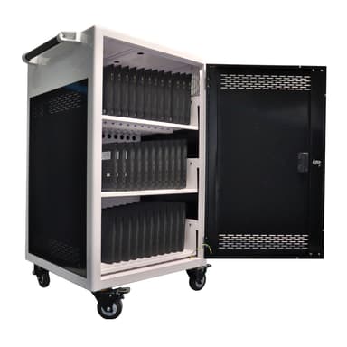 Gizzu 36 Bay Type-C Storage Charging Trolley for 15.6" Laptops