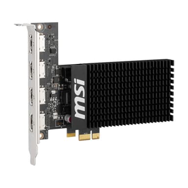 MSI Nvidia GeForce GT 710 2GD3H 2GB 64-BIT 4x HDMI Graphics Card
