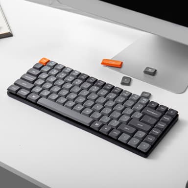 Keychron K3 Max QMK/VIA Wireless 75% Custom Mechanical Keyboard | RED Switches