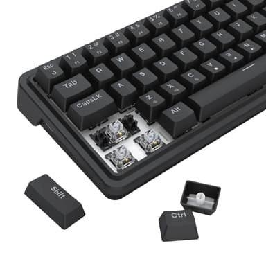 Redragon NOVA K709 65% Wired Gasket RGB Gaming Keyboard - Black