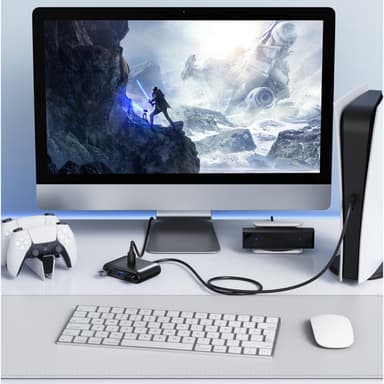 UGREEN 4-Port USB 3.0 Hub with Micro USB | 5Gbps Data Transfer - 1m