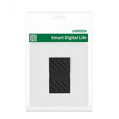 UGREEN RJ45 1Gbps Ethernet Cable Extender Adapter - Black