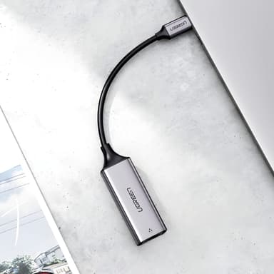 UGREEN CM199-50737 Type-C to Gigabit Ethernet Adapter - Silver