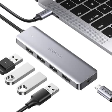 UGREEN 4-in-1 Type-C Hub | USB 3.0 | Type-C