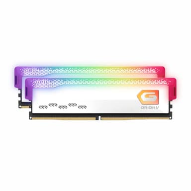 GeIL Orion 32GB Kit(2x16GB) 6000MHz RGB DDR5 RAM - White
