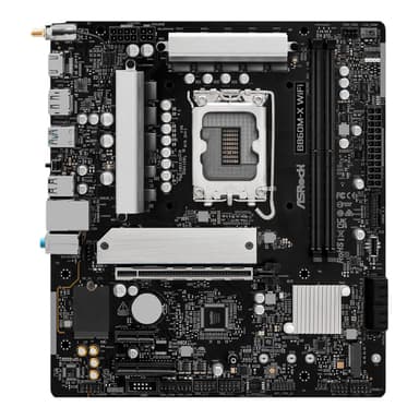 ASRock B860M-X WIFI Micro ATX DDR5 Motherboard (PCIe 5 and Wi-Fi 6E)