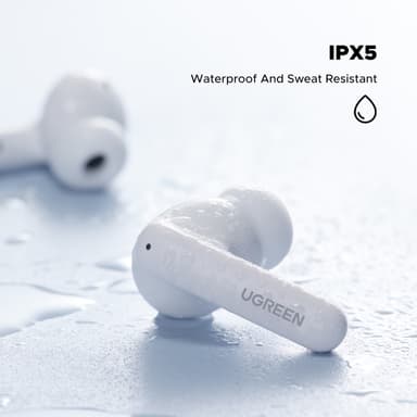 UGREEN EchoBuds Magic Wireless (In-Ear Earphones)–White