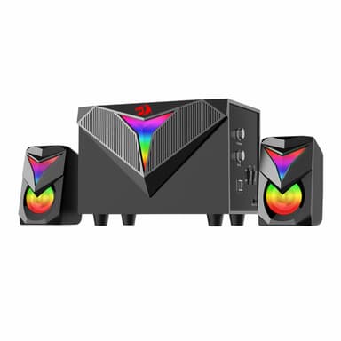 REDRAGON 2.1 Satellite Speaker TOCCATA RGB 11W Gaming Speaker - Black