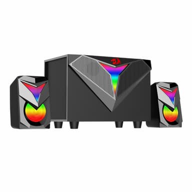 REDRAGON 2.1 Satellite Speaker TOCCATA RGB 11W Gaming Speaker - Black