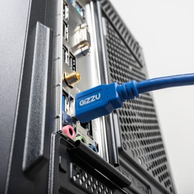 Gizzu USB 3.0 Extension Cable 5m - Blue