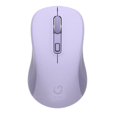 WINX CLICK Easy 1600DPI 2.4GHz Wireless Mouse - Purple