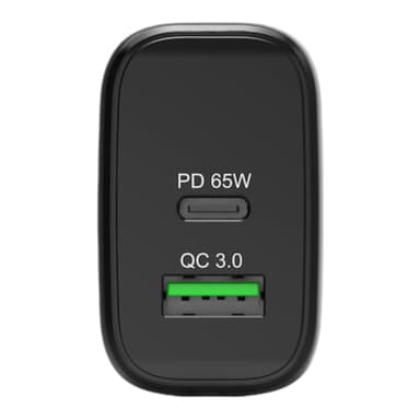 Port Connect 65W GaN Type-C and USB-A Fast Charger