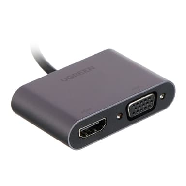 UGREEN CM449 USB-A to HDMI + VGA 1080P Display Adapter