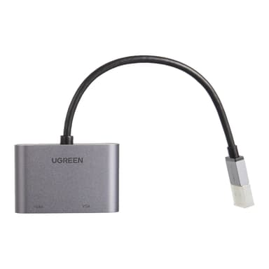 UGREEN CM449 USB-A to HDMI + VGA 1080P Display Adapter