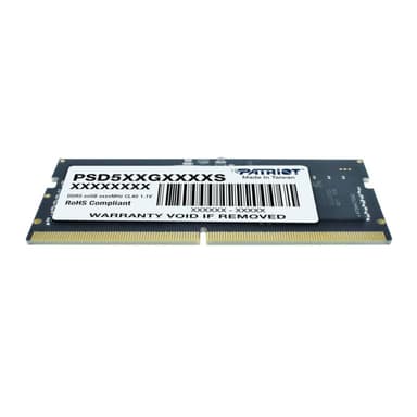 Patriot Signature Line DDR5 16GB 4800MHz Single Rank SODIMM Notebook Memory