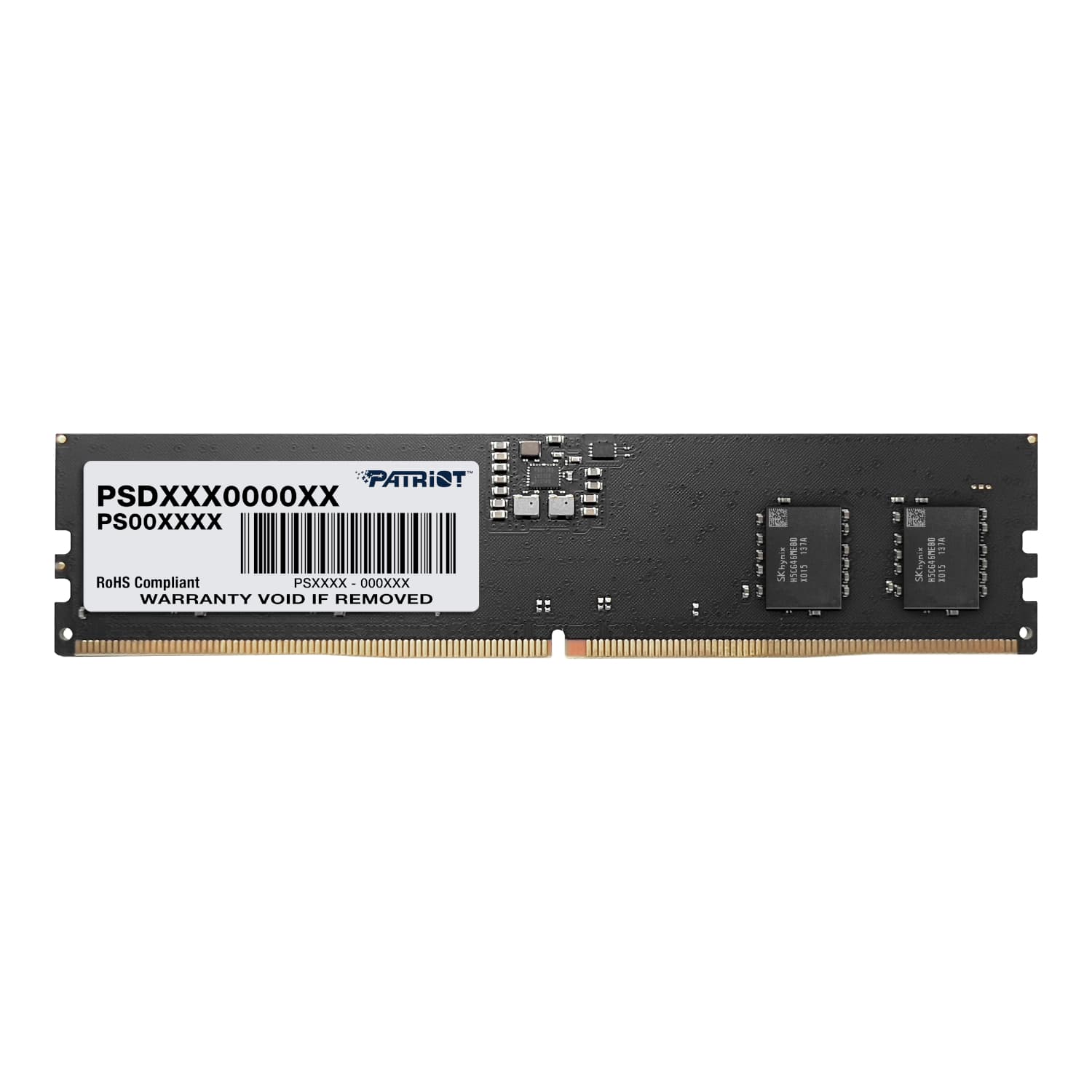 Patriot Signature Line 16GB 5600MHz DDR5 UDIMM Desktop Memory