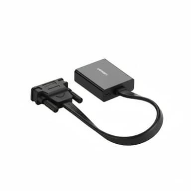 UGREEN DVI-D 24+1 to VGA Active Video Adapter (Male to Female) – Black