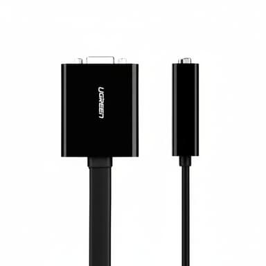 UGREEN DVI-D 24+1 to VGA Active Video Adapter (Male to Female) – Black