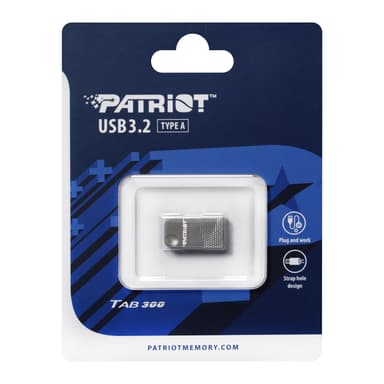 Patriot TAB300 Dark Shadow 32GB USB 3.2 Gen1 Flash Drive