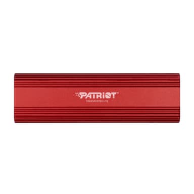 Patriot Transporter Lite 512GB USB3.2 Type-C External Portable SSD - Red