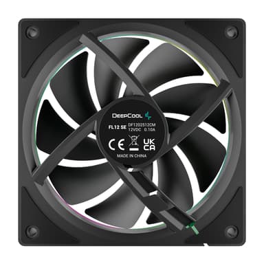 DeepCool FL12 SE 3-in-1 ARGB 120mm Fan Pack - Black