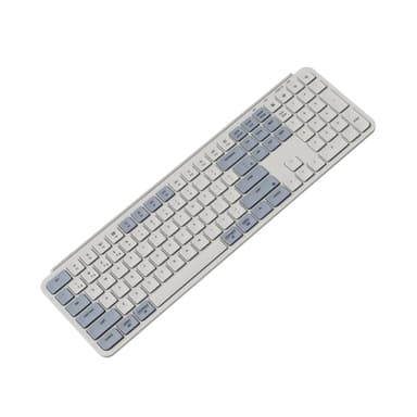 Keychron B6 Pro Ultra-Slim 100% Wireless Keyboard - Retro Blue