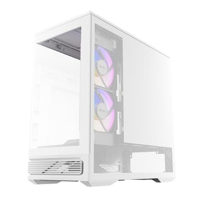 Antec C2M ARGB Compact Micro-ATX Gaming Chassis - White