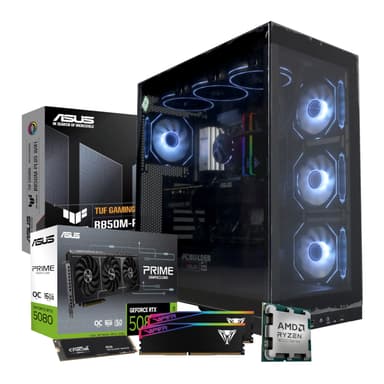 PCBuilder Ryzen 7 9850X3D ODYSSEY Windows 11 Gaming PC
