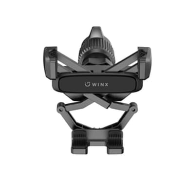 WINX VIEW simple car phone holder - Black
