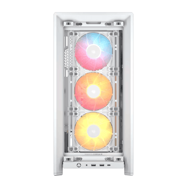 Corsair FRAME 4000D RS ARGB Modular Mid-Tower PC Case - White