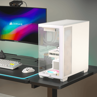 Corsair 2800X RS-R ARGB Micro-ATX PC Case – White