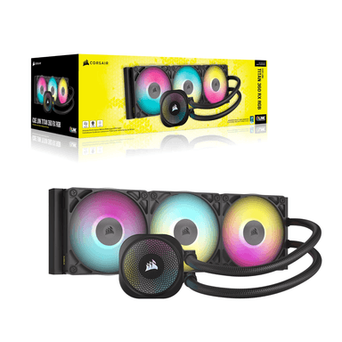 Corsair iCUE LINK TITAN 360 RX RGB AIO Liquid CPU Cooler - Black