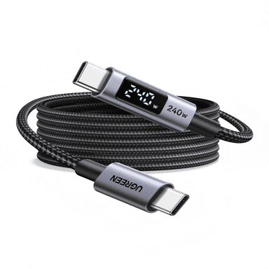UGREEN 240W USB Type-C Cable with LED Display 1M