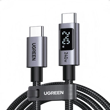 UGREEN 240W USB Type-C Cable with LED Display 2M