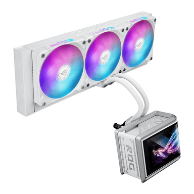 ASUS ROG Ryuo IV SLC 360 ARGB White Edition 360MM Liquid CPU Cooler - White